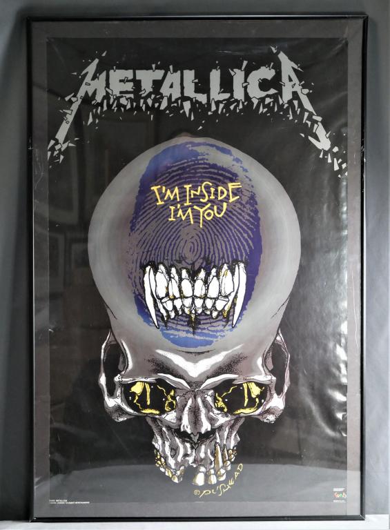 Metallica I'm Inside I'm You 1993 Poster- Heavy Me (1 of 6)