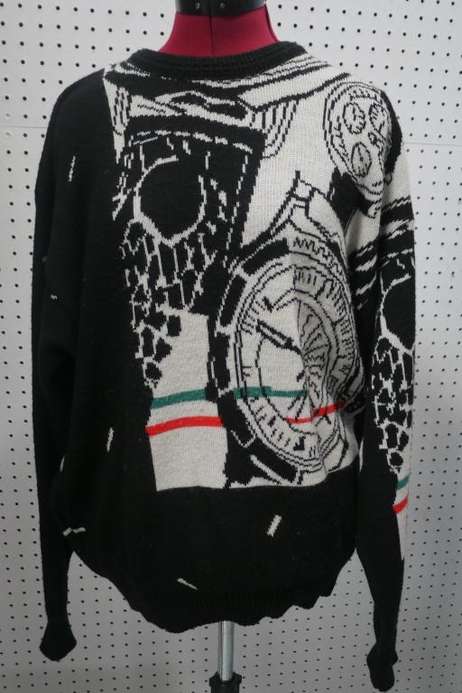 Vintage Carlo Colucci Mens Sweater- Watches: Vintage Carlo Colucci Mens Sweater. Made in W. Germany. Size- 52. Condition: Good10