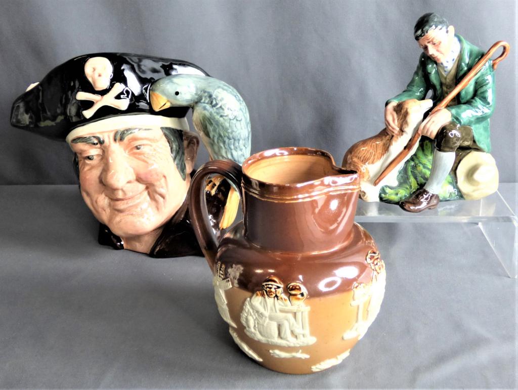Royal Doulton Toby Jug & Figurine Lot (1 of 12)