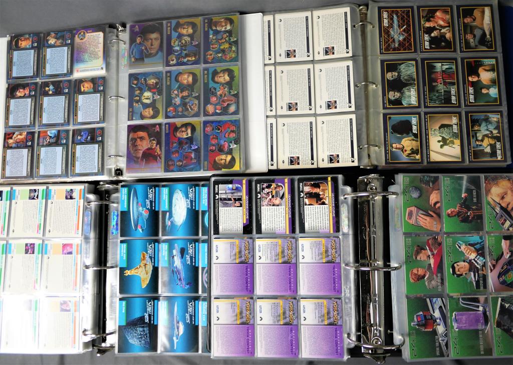 Five Binders Full of Star Trek Trading Cards (1 of 16)
