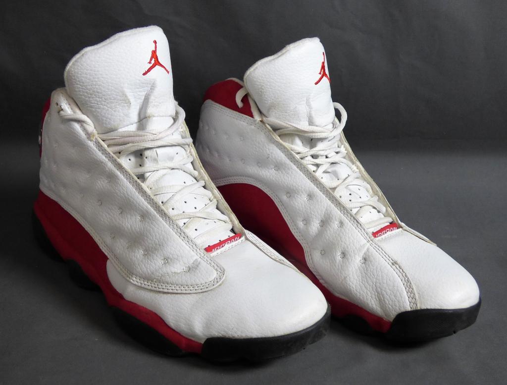 Nike Air Jordan Retro 13 Shoes- White (1 of 6)