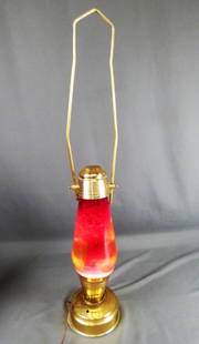 Vintage Lava Lamp: Vintage Working Lava Lamp. Measures 18" tall. Some age related wear