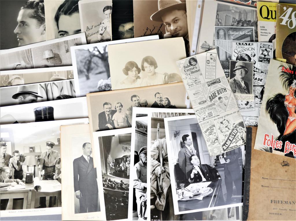 Vintage Movie Memorabilia- Photos, Magazines, Scrp (1 of 13)