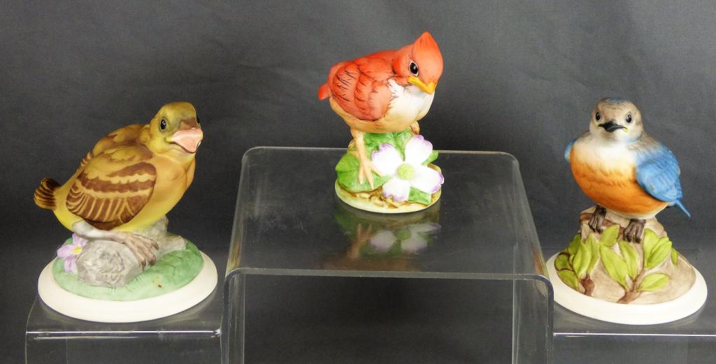 Boehm Porcelain Baby Birds Figurines (1 of 6)