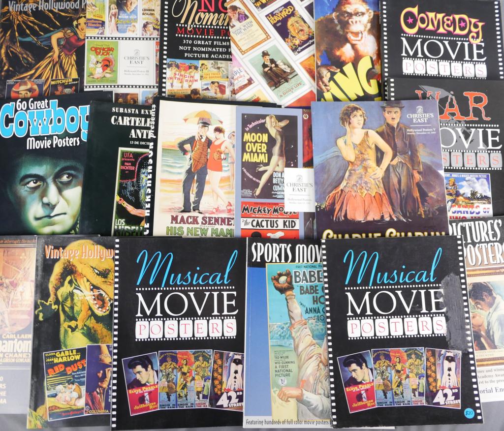 Lot of Movie Poster Guides & Auction Catalogues (1 of 5)