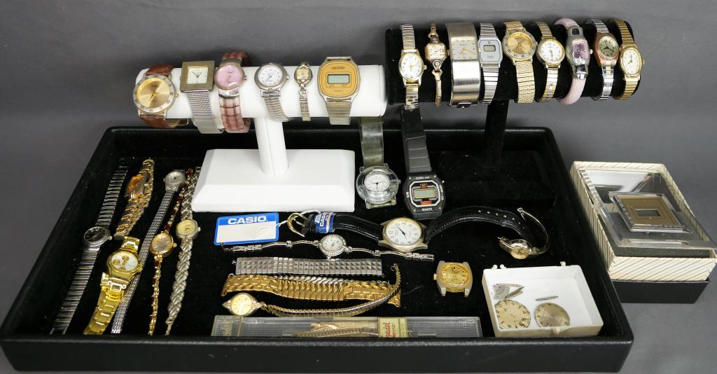 Large Lot of Wrist Watches (1 of 6)