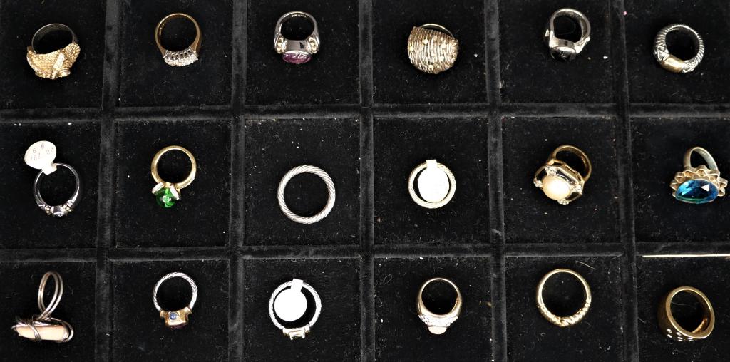 18 Elegant Costume Jewelry Rings- Joseph Esposito (1 of 10)