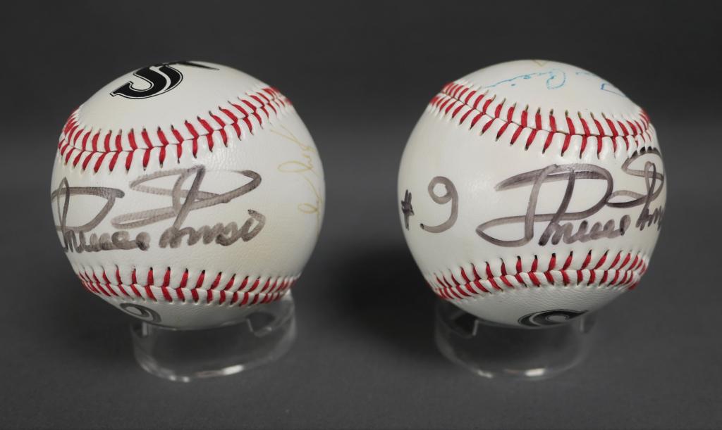 Two Chicago White Sox Signed Baseballs- Pierce (1 of 4)