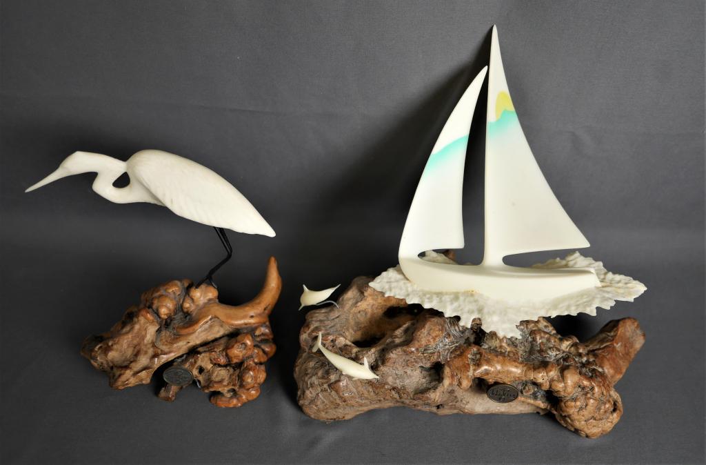 John Perry Sculptures-Sailboat & Heron (1 of 8)