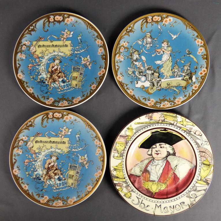 Mettlach Villeory Boch & Royal Doulton Plates (1 of 8)