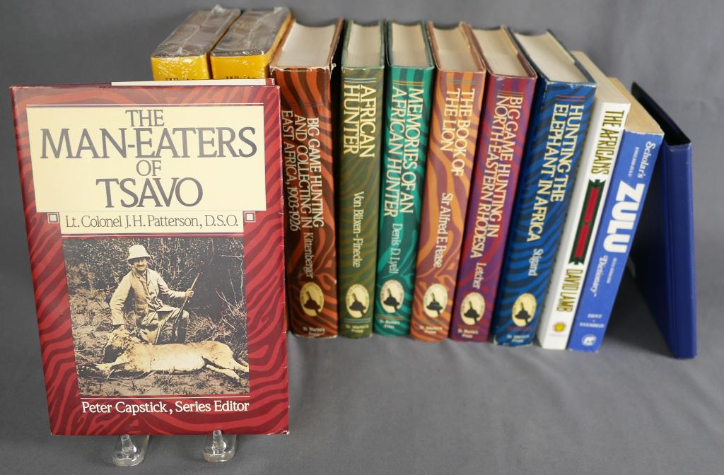 Lot of Hunting Books- Peter Capstick, Zulu, Africa (1 of 5)