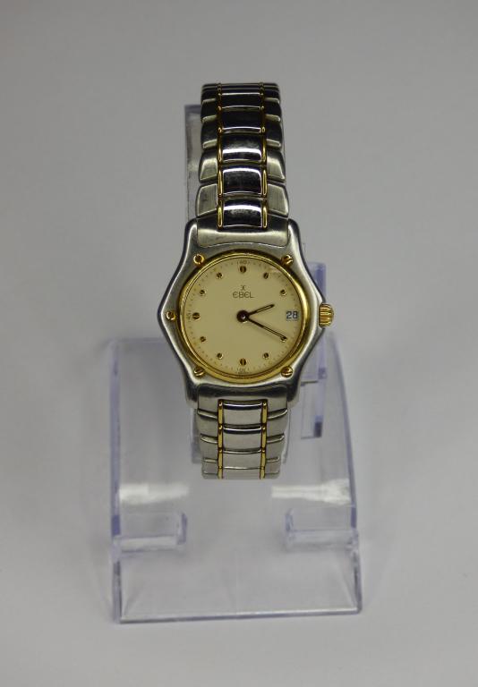 Ebel 1911 18k Gold Bazel Swiss Wrist Watch (1 of 7)