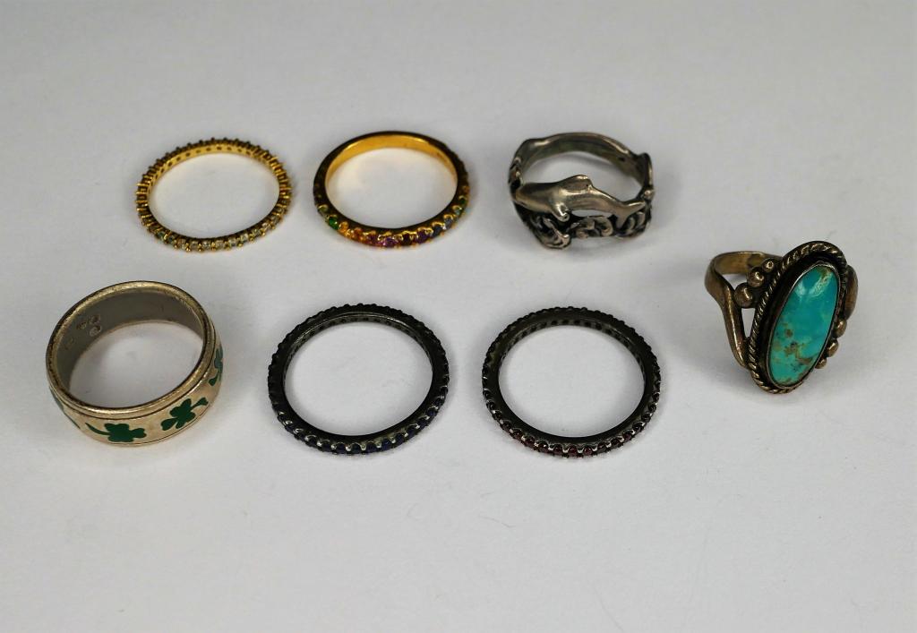Sterling Silver Ring Assortment (1 of 7)