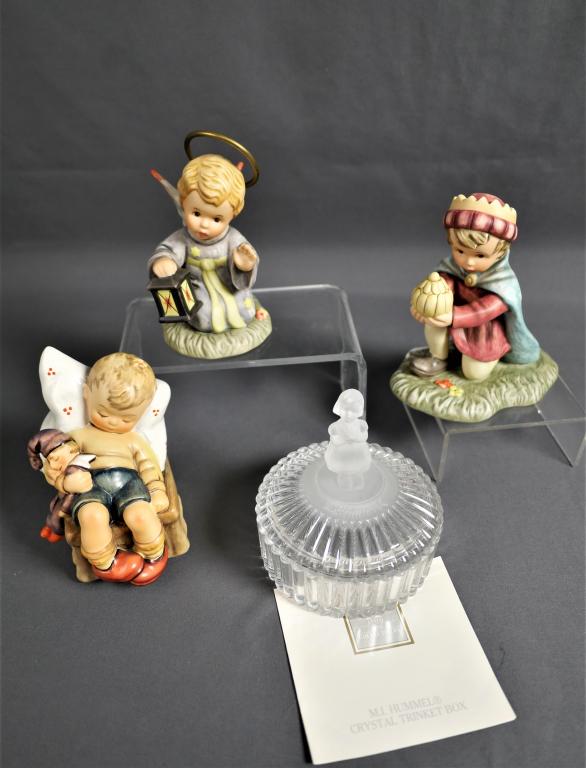 Hummel Goebel Figurines- Nativity, Just Dozing, Cr (1 of 12)