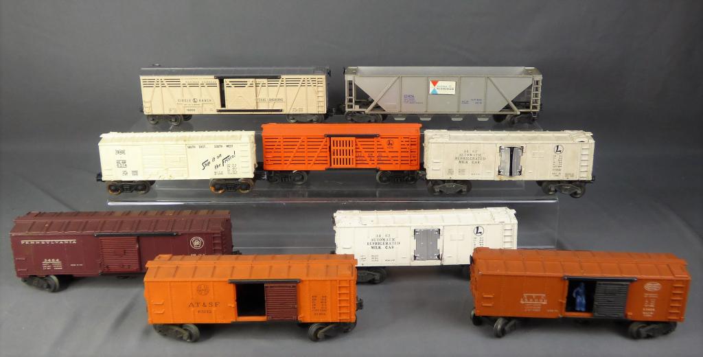 Vintage Lionel RR Railroad Train Cars "O' Gauge (1 of 10)
