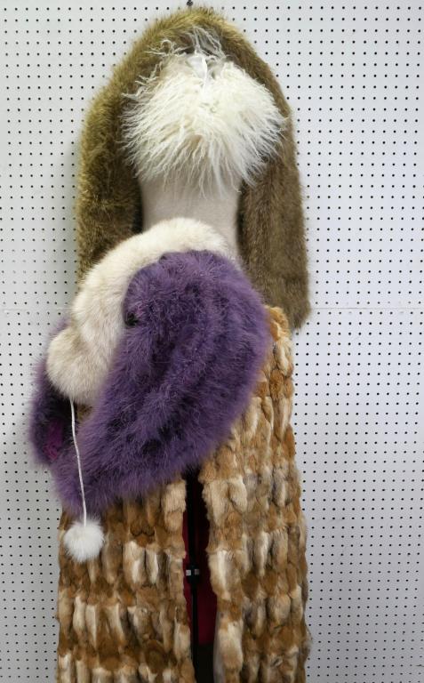 Scanfur Full length Fur Sleeveless Coat & Collars (1 of 12)