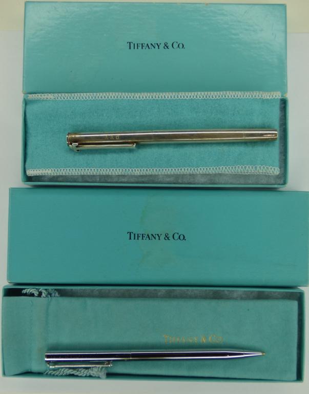 Tiffany & Co Two Sterling Silver Pens (1 of 9)