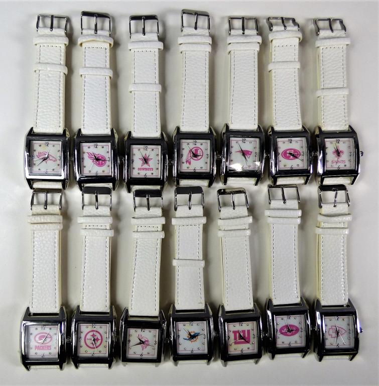 NFL Football Teams Mascot Logo Wrist Watches (1 of 5)