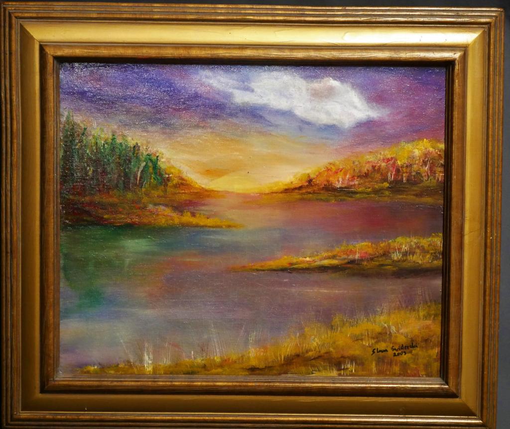 Slava Swiderski  Landscape w/ River Oil Painting (1 of 3)