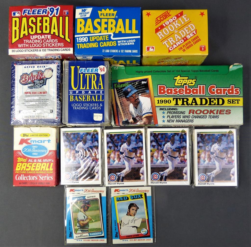 Baseball Trading Cards Sets- early 1990's (1 of 8)