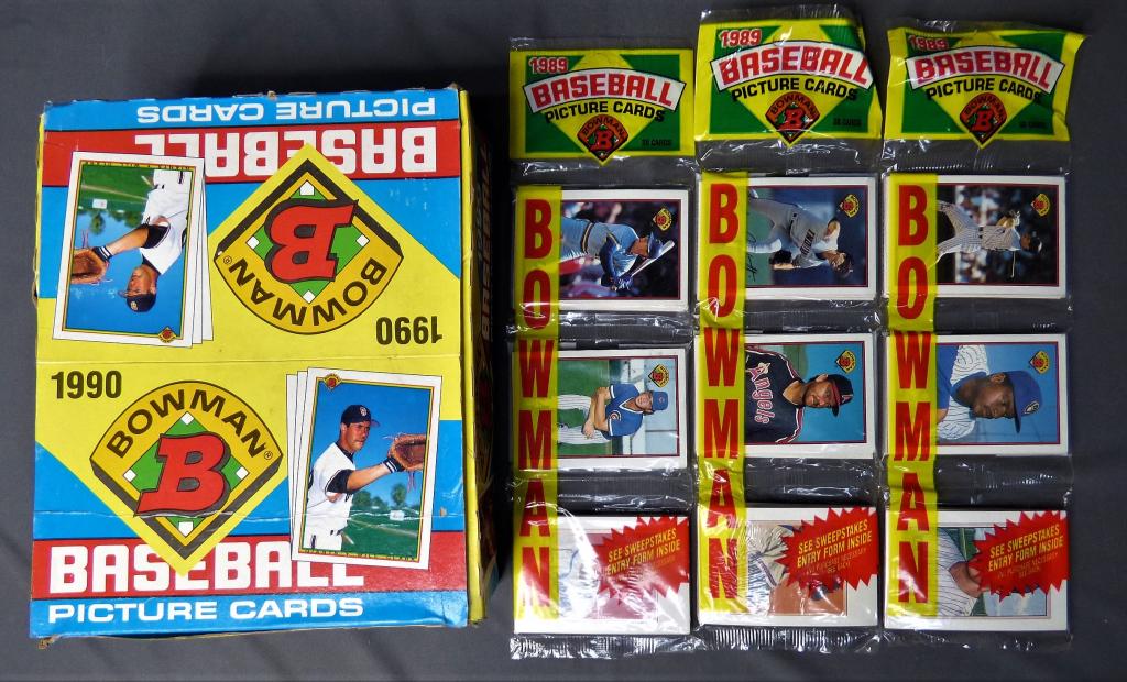 1989 & 1990 Bowman Baseball Picture Card Sets (1 of 5)