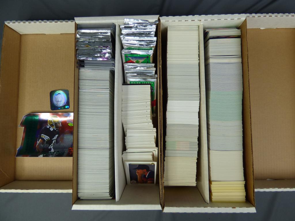 Early 1990's Baseball & Basketball Trading Cards (1 of 9)