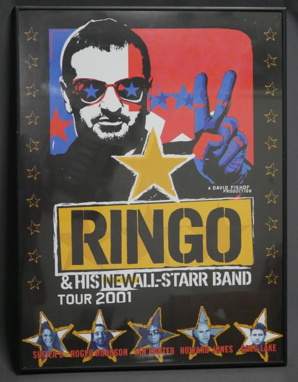 Ringo Starr 2001 Tour Poster (1 of 2)