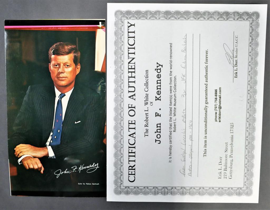 John F. Kennedy Official Presidential Photograph (1 of 4)