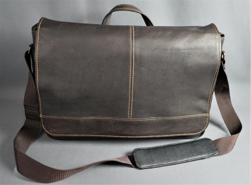 Wilson Brown Leather Briefcase/ Laptop Case (1 of 5)