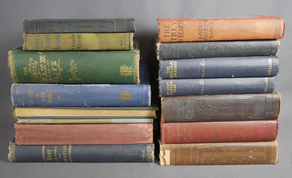 Group of Antique Books- late 1800's-early 1900's: Group of Antique Books- late 1800's-early 1900's. Condition:Used