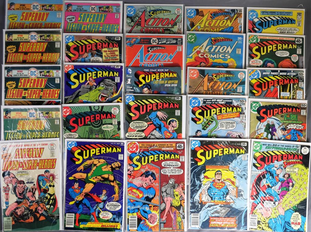 Lot of Superman & Action Comics Comic Books (1 of 6)