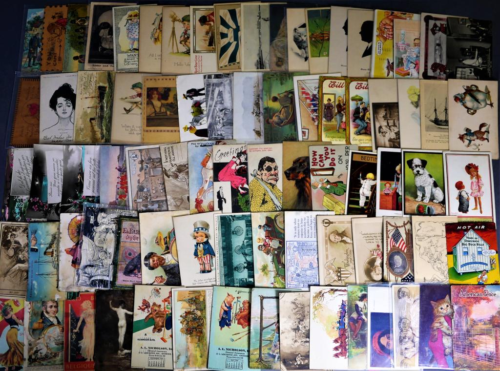 Large Lot of Antique & Vintage Postcards (1 of 9)