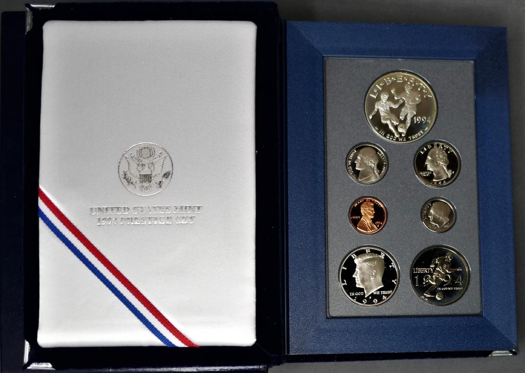 1994 US Prestige Coin Set- World Cup Silver Dollar (1 of 3)