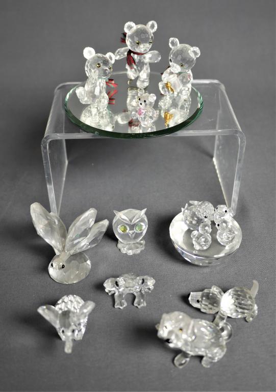 Swarovski Art Crystal Figurines Assortment (1 of 8)