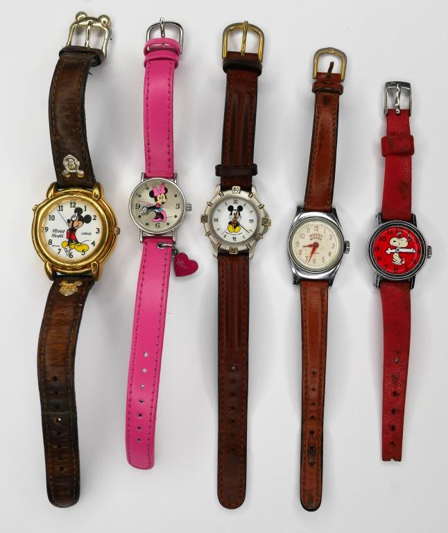 Disney's Mickey Mouse Character Wrist Watches (1 of 5)