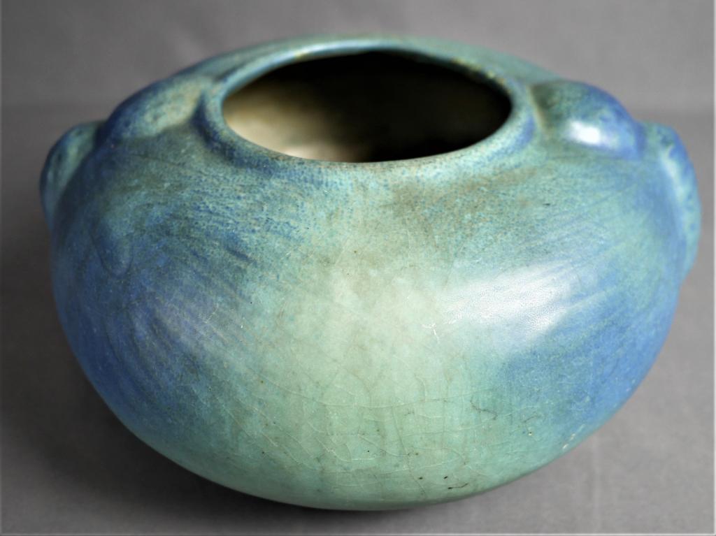 Van Briggle Pottery Blue Pot/ Bowl from 1920's (1 of 5)