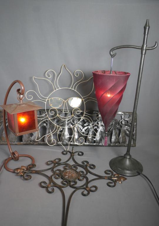 Metal Lantern Lamps & Decor Metal Art Hangings (1 of 7)