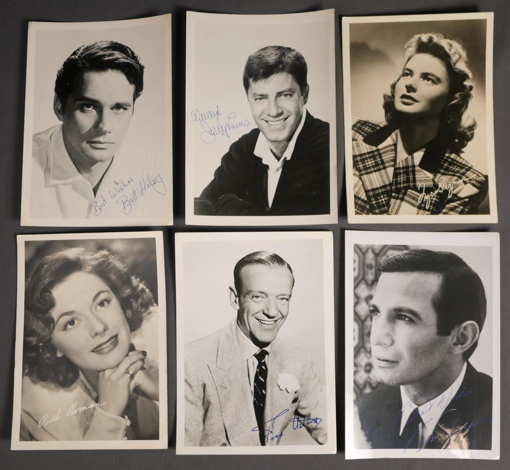 1940's-50's Signed Movie Actors Photographs (1 of 7)