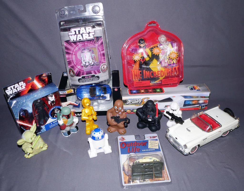 Star Wars, Action Figures, Model Kits, Train Set (1 of 9)