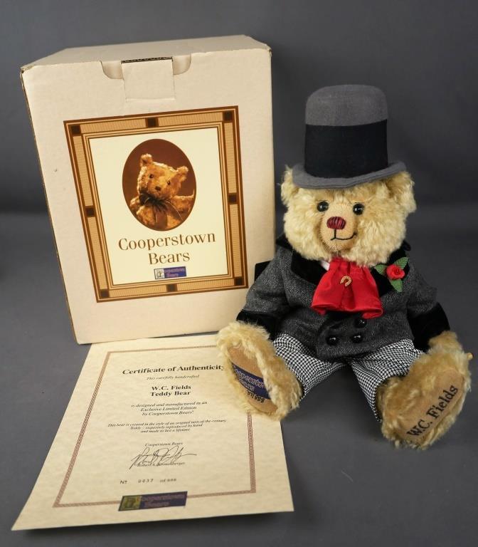 Cooperstown Bear LE W.C. Fields Teddy Bear (1 of 6)