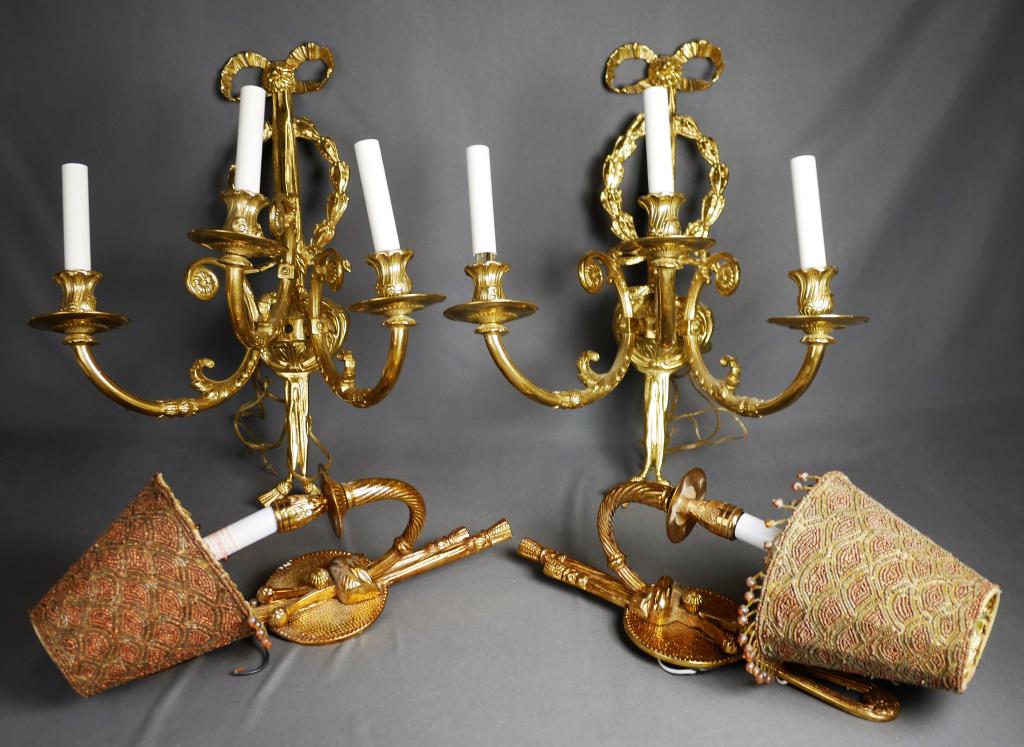 Two Pairs of Vintage  Wall Sconces (1 of 11)