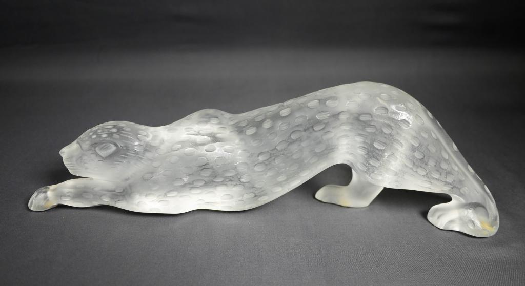 Large Lalique Crystal Panther Zelia Figure 11652 (1 of 5)