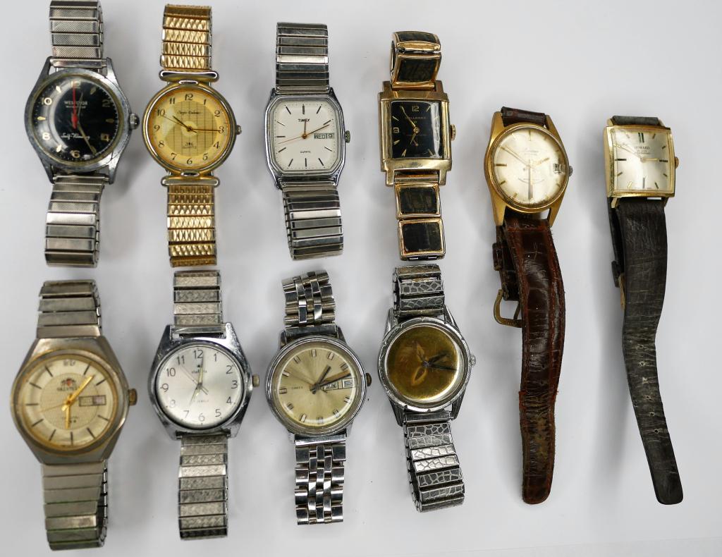 Vintage Mens Wrist Watches Assortment (1 of 6)