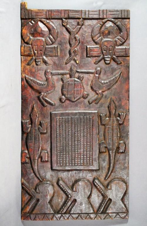African Tribe Traditional Wood Carved Dogon Door (1 of 5)