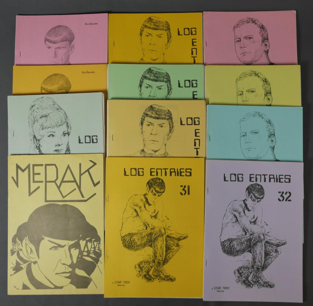 Vintage Star Trek Fanzine Books (1 of 3)