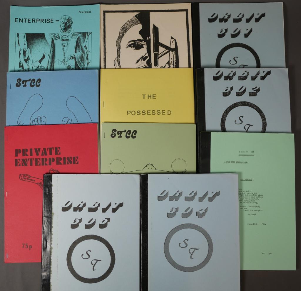 Lot of Star Trek Fanzine Books (1 of 3)