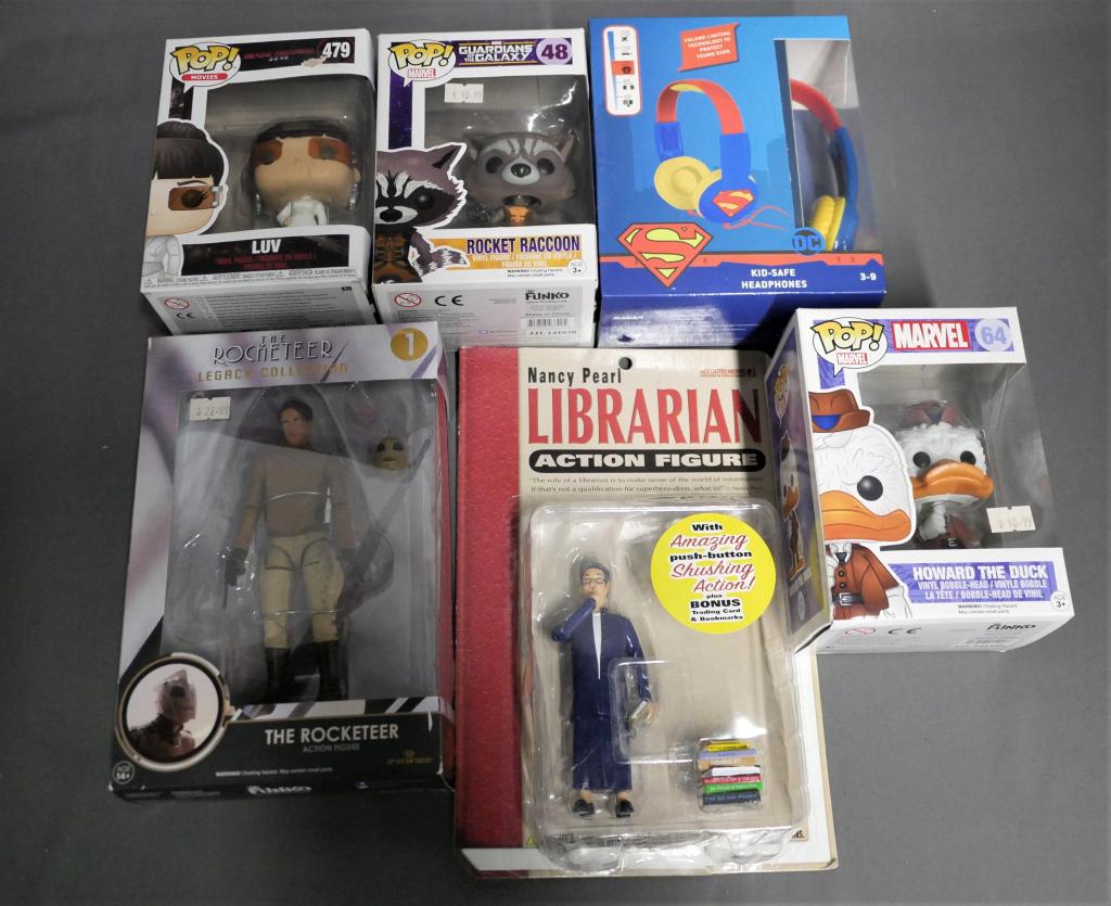 Pop! , Rocketeer, Superman Action Figures (1 of 5)