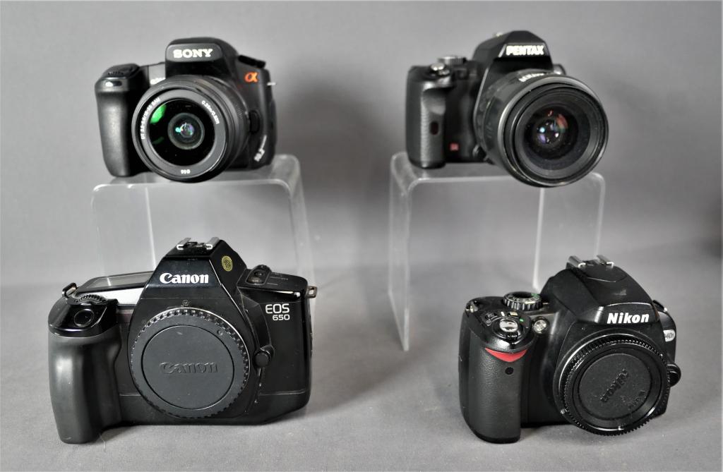 Vintage Cameras- Sony, Nikon, Canon, Pentax (1 of 4)