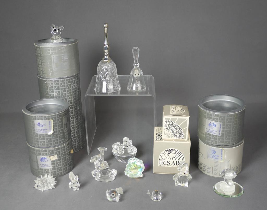 Group of Swarovski & Iris Arc Crystal Figurines (1 of 15)