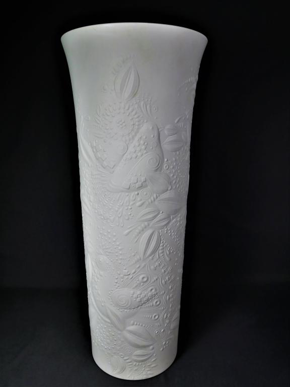 Rosenthal Bjorn Wiinblad Op-Art Relief 24" Vase (1 of 8)